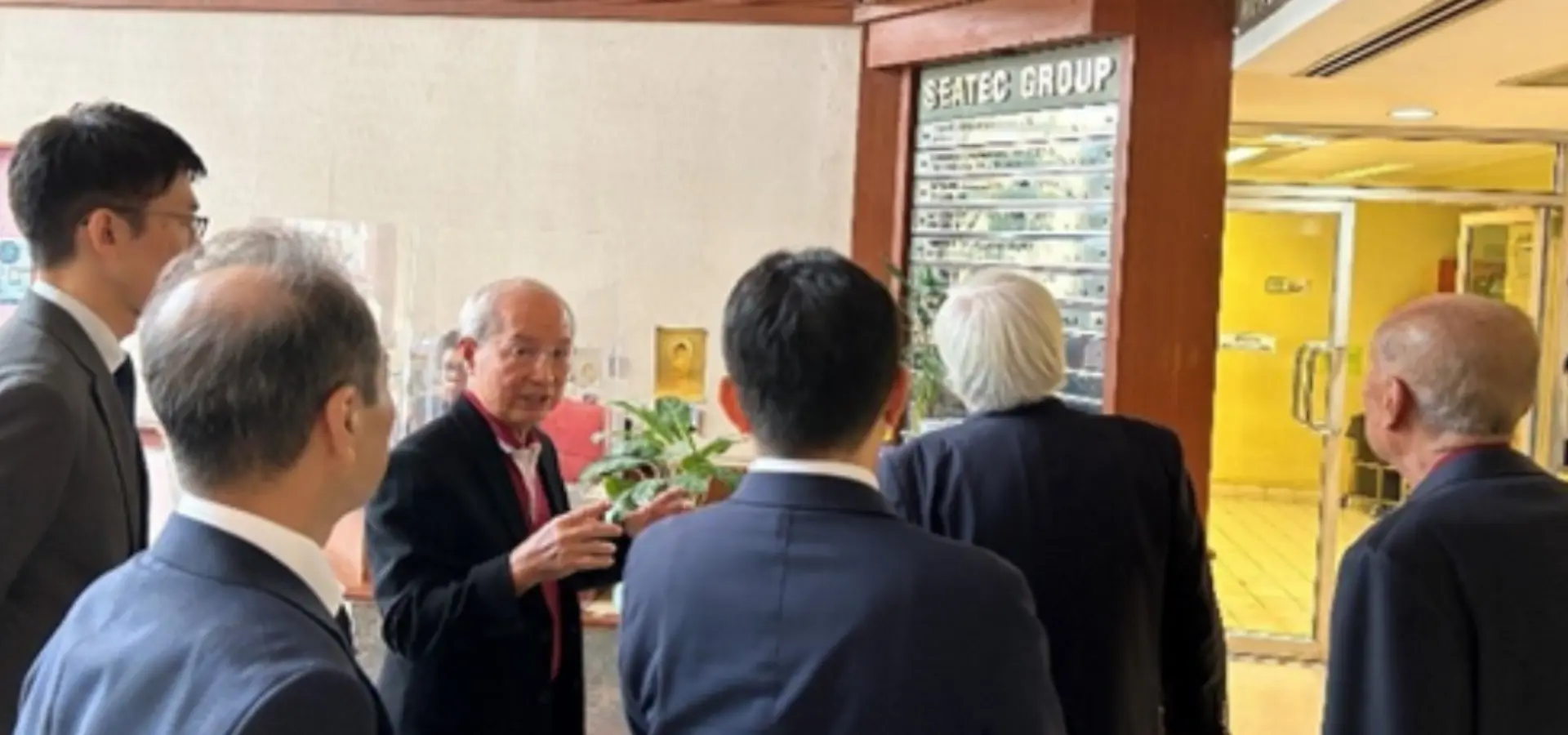 E.J. Holdings Ceremony